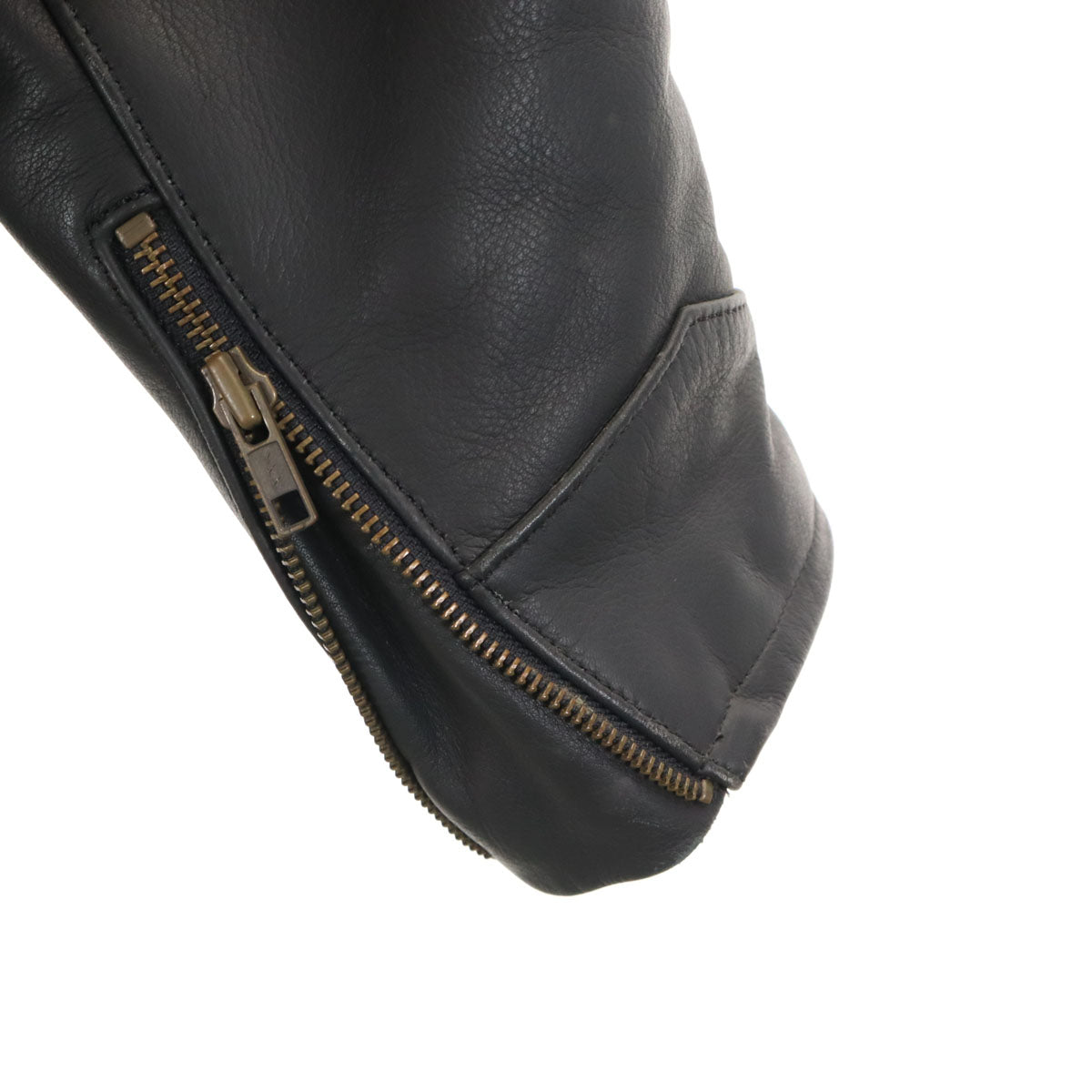 HARLEY DAVIDSON ハーレーダビッドソン 本革レザー ライダースジャケット 36 ブラック シングル メンズ