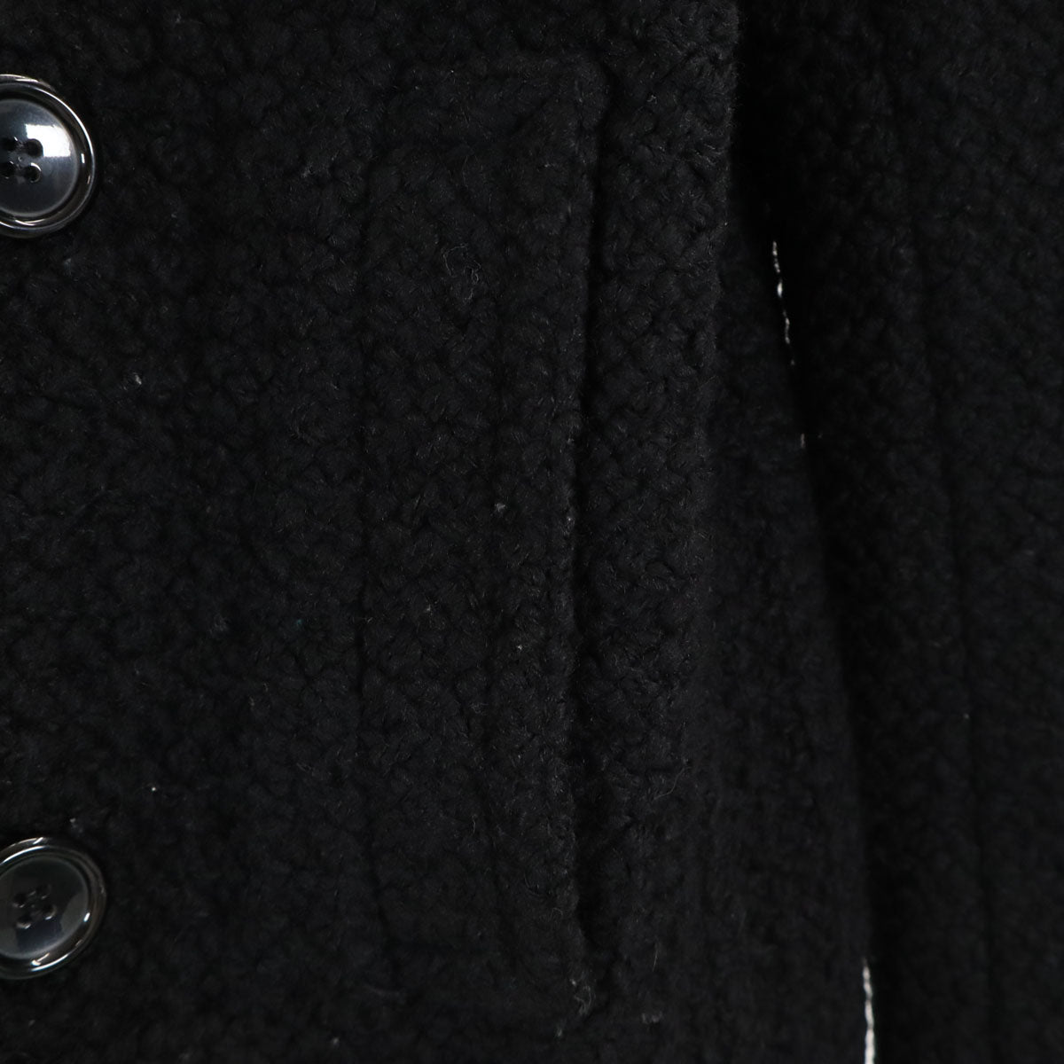 tricot COMME des GARCONS トリコットコムデギャルソン 00s 2002年 日本製 ウールジャケット M ブラック レディース