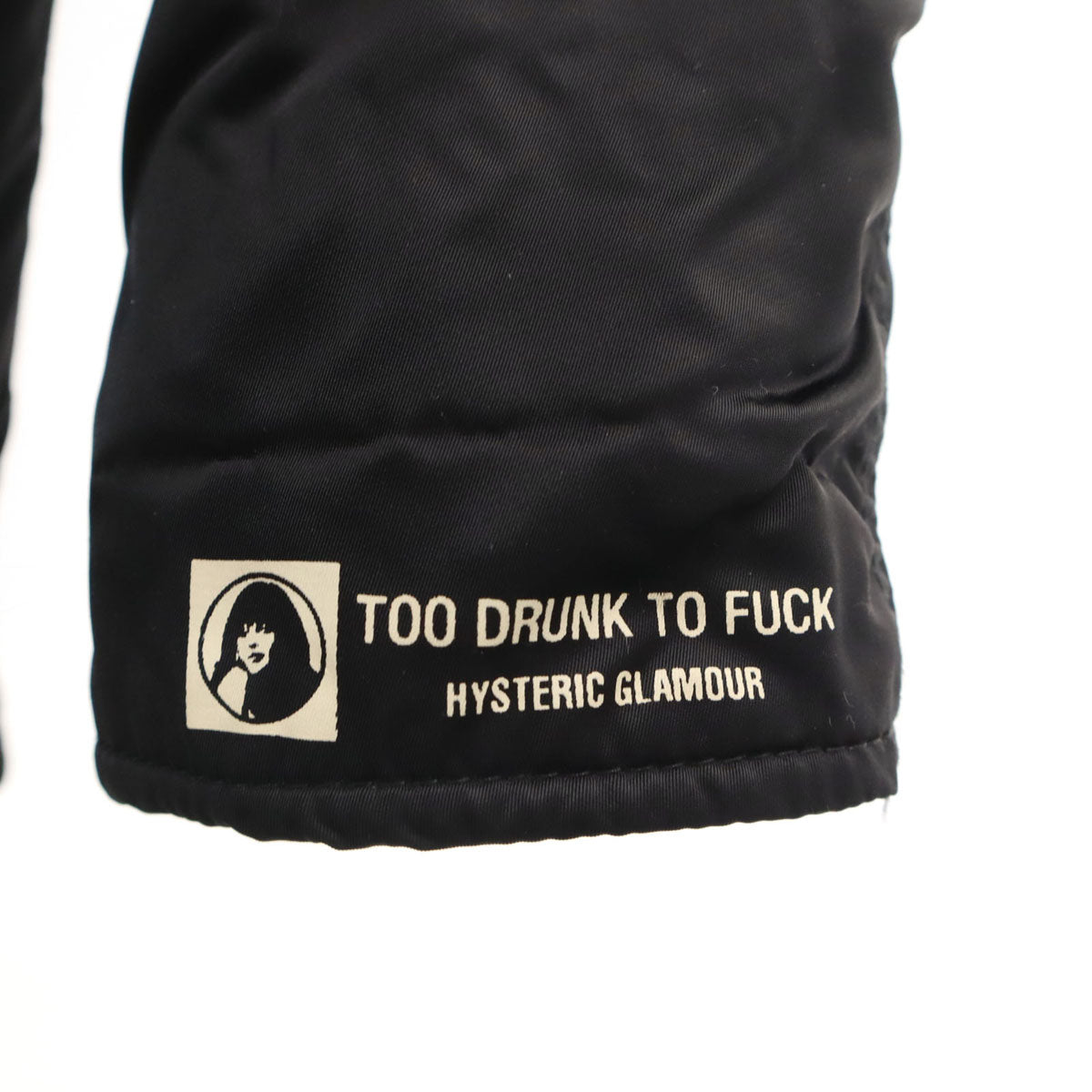 HYSTERIC GLAMOUR ヒステリックグラマー プリマロフト モッズコート M ブラック メンズ