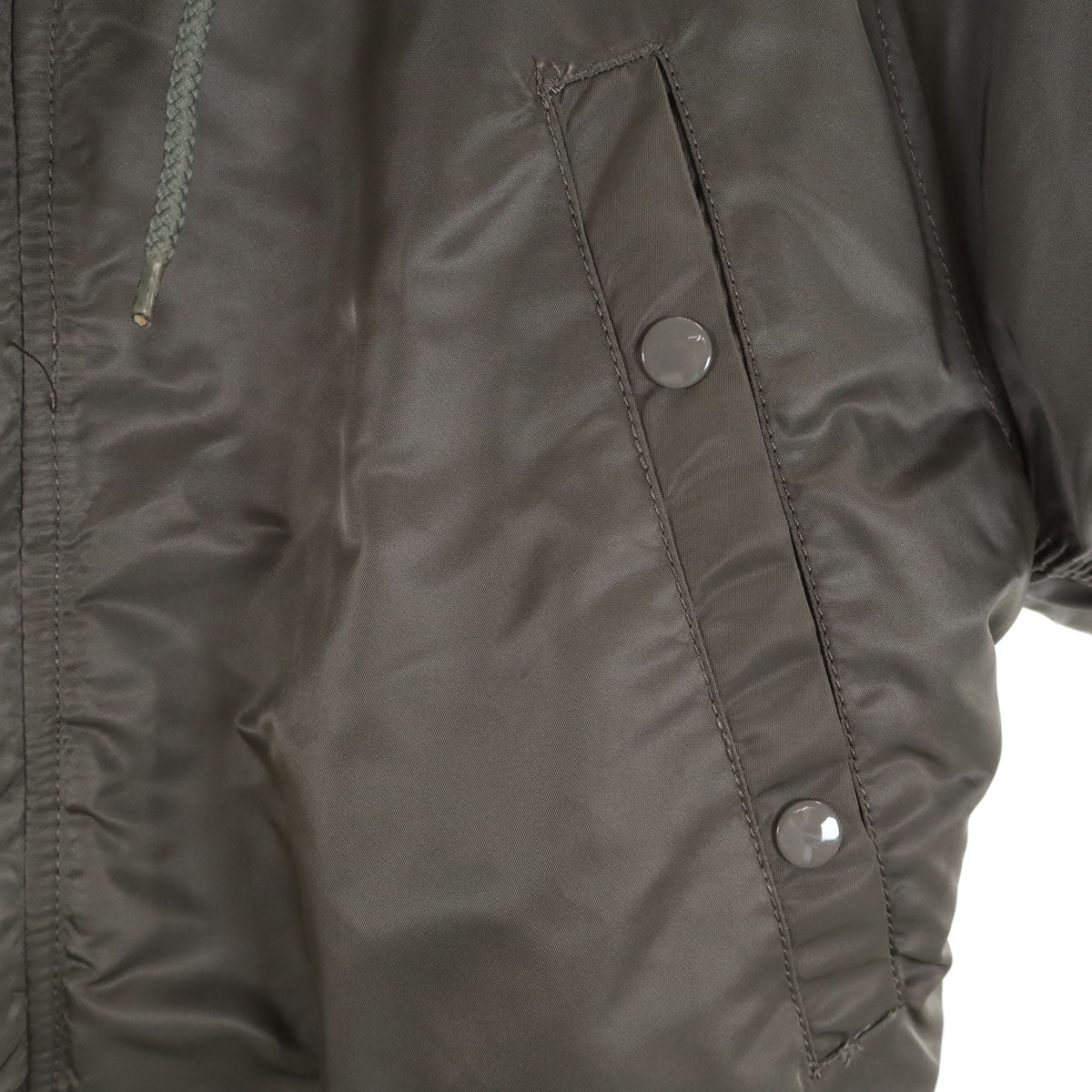 ALPHA INDUSTRIES INC アルファインダストリーズ N-3B フライトジャケット S グレージュ 中綿 メンズ