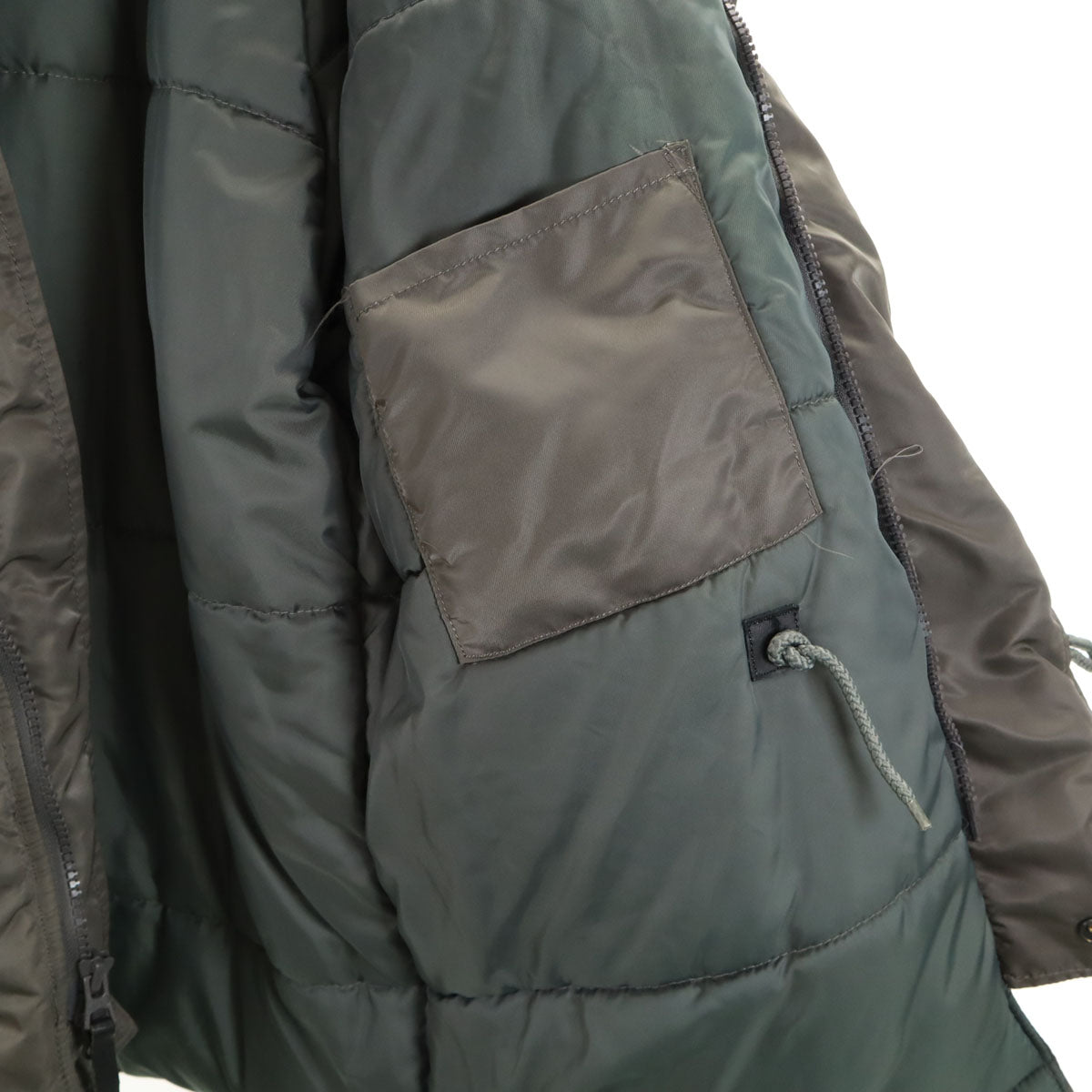 ALPHA INDUSTRIES INC アルファインダストリーズ N-3B フライトジャケット S グレージュ 中綿 メンズ