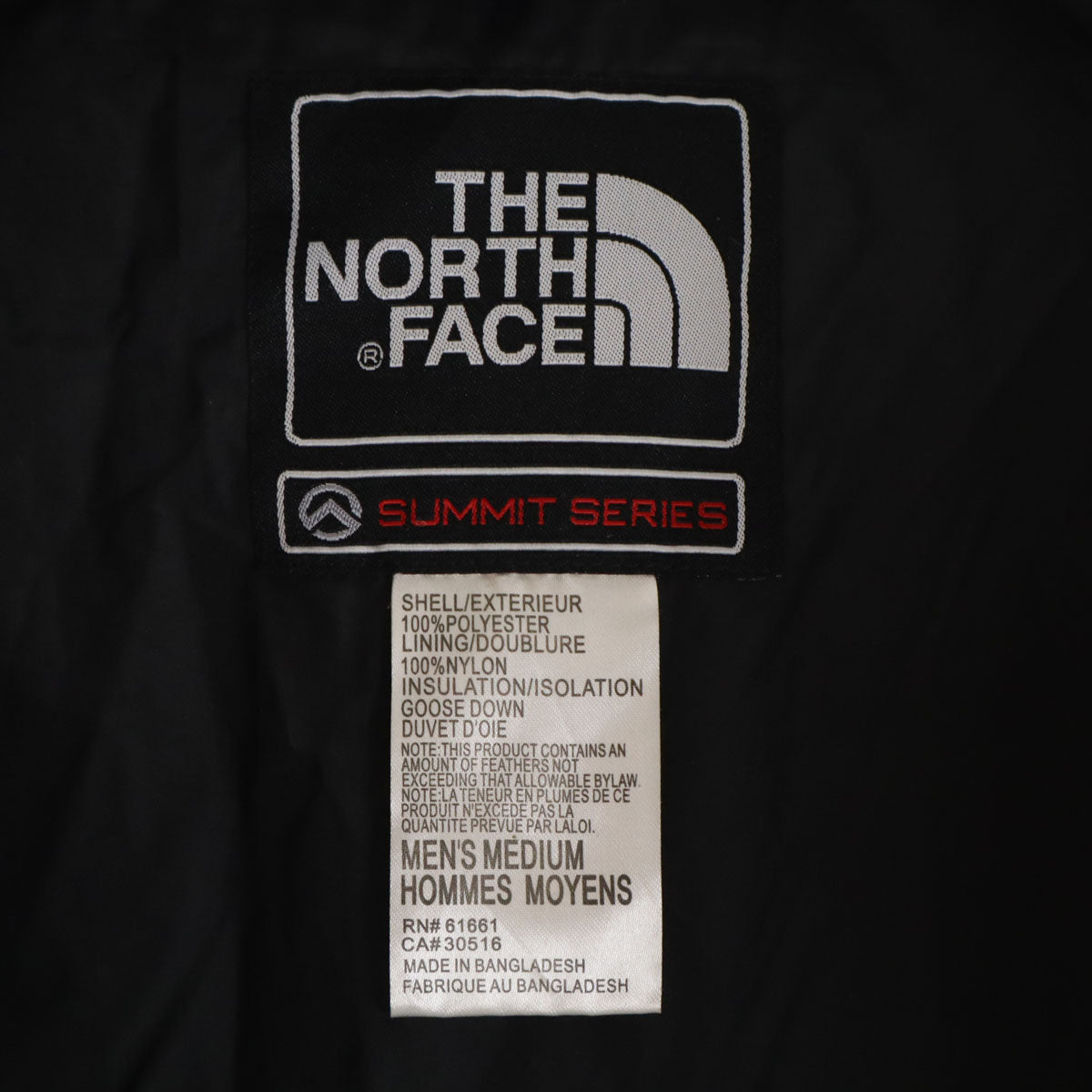 THE NORTH FACE ザノースフェイス summit series ダウンジャケット M ブラック アウトドア AM777795 メンズ