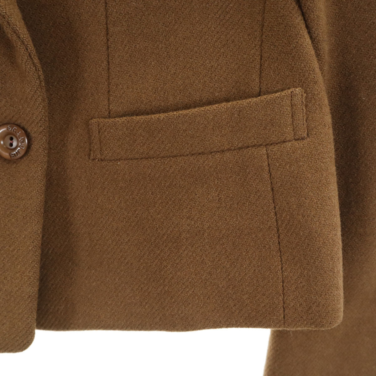 Burberrys バーバリーズ 90s カシミヤブレンド オールド ダブル テーラードジャケット 9AB2 ブラウン レディース