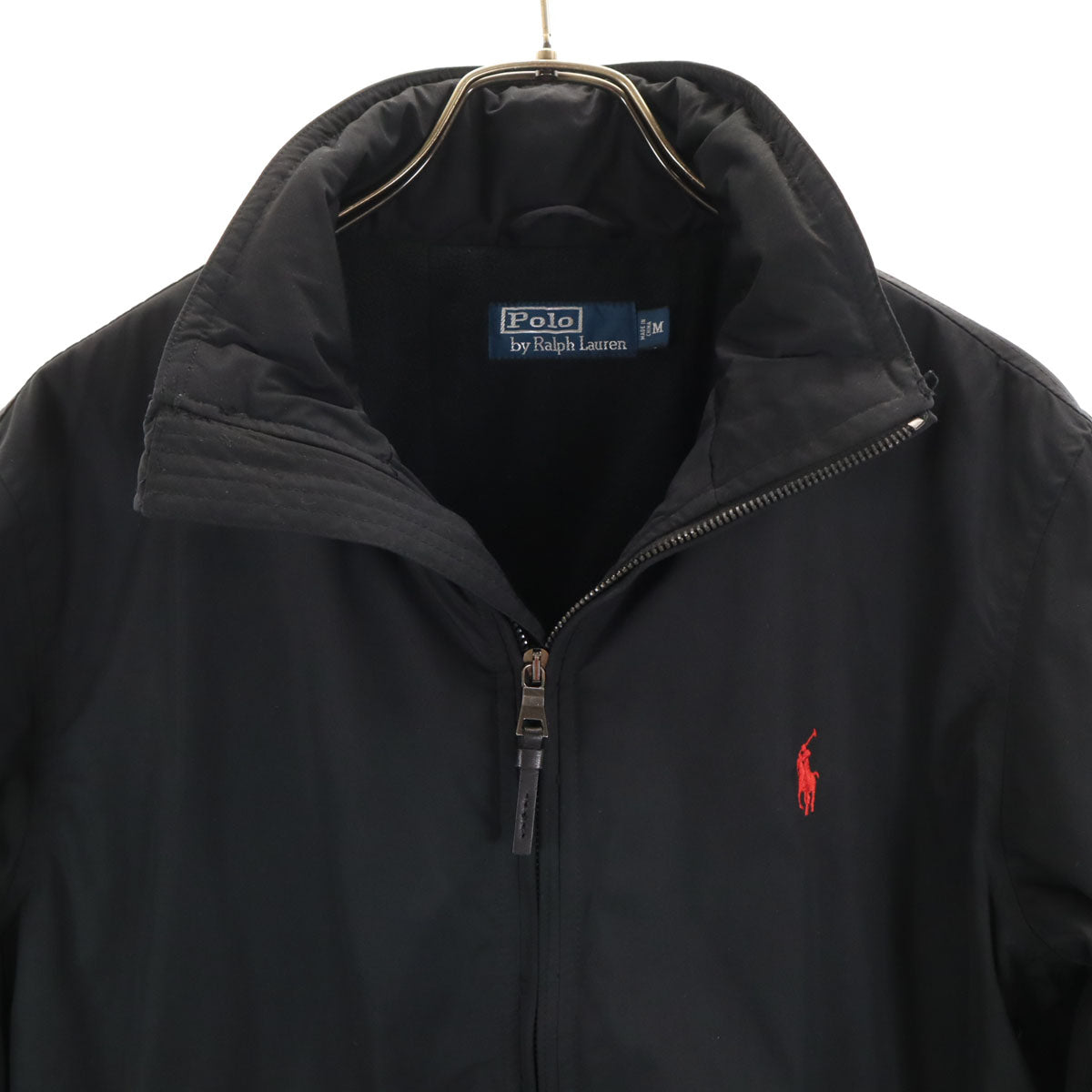 Polo by Ralph Lauren ポロバイラルフローレン 中綿ジャケット M ブラック 裏フリース メンズ