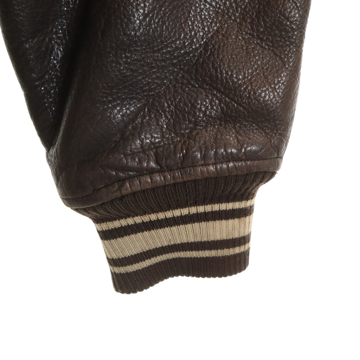 AVIREX アヴィレックス 90s オールド レザージャケット S ブラウン ブルゾン メンズ