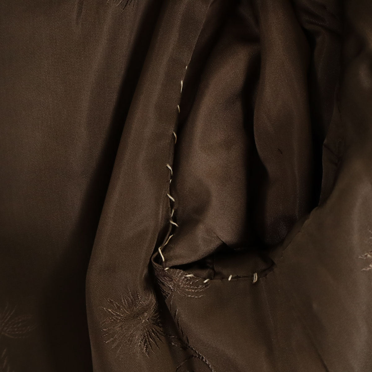 毛皮コート ブラウン レディース