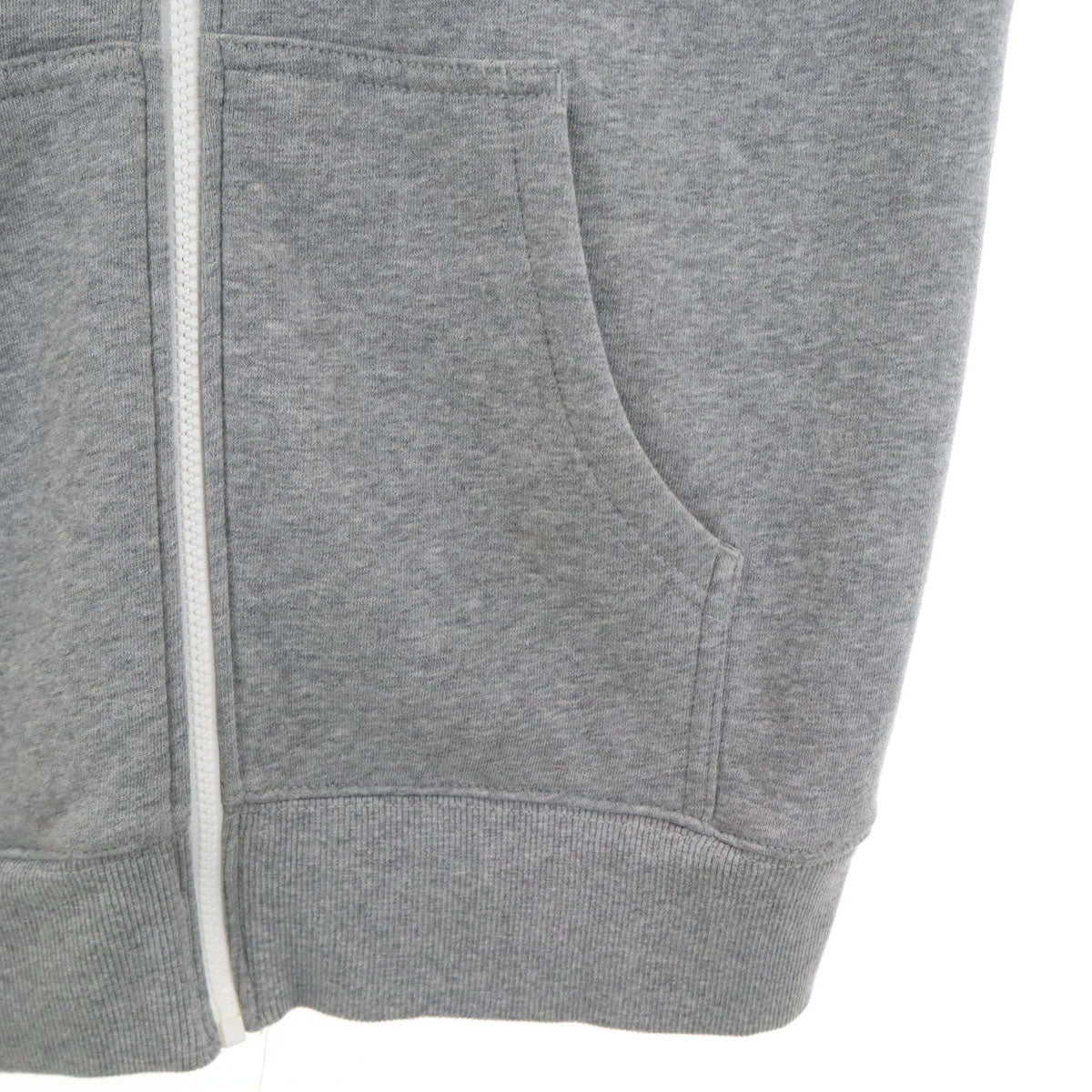 THE NORTH FACE ノースフェイス 長袖 リアビュー ジップパーカー M グレー NT11530 アウトドア 裏起毛 メンズ