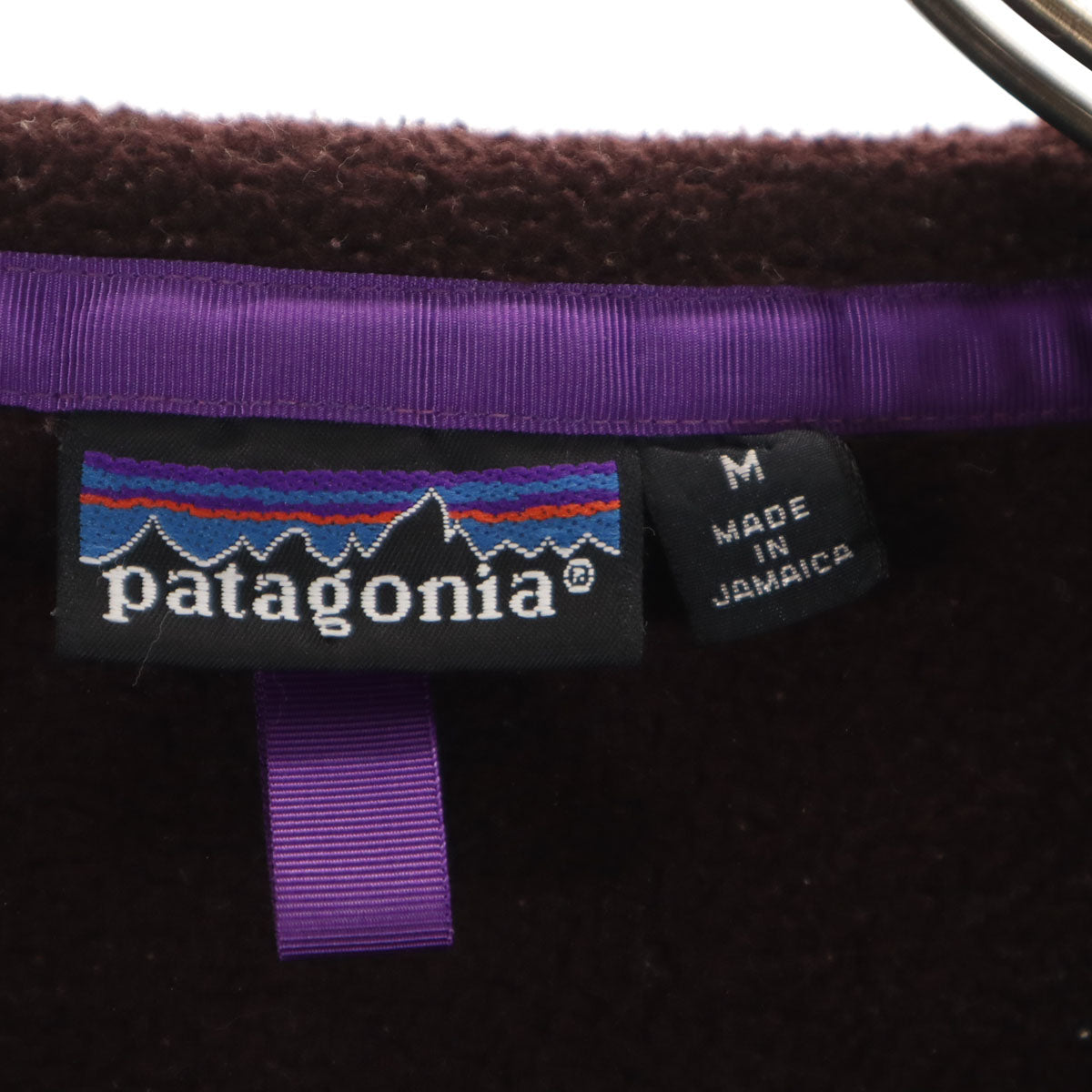patagonia パタゴニア 90s オールド レジスター スナップT フリースジャケット M ブラウン系 プルオーバー アウトドア 25590 メンズ