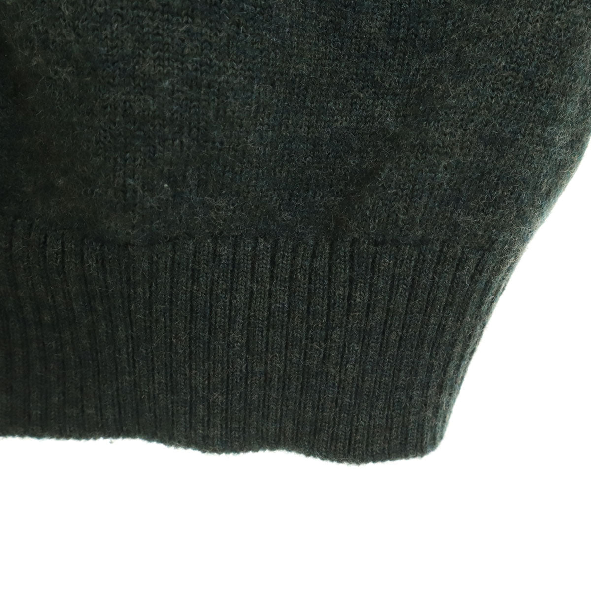 MASTER BUNNY EDITION マスターバニーエディション 日本製 ウール ゴルフ ニットジャケット 5 グレー メンズ