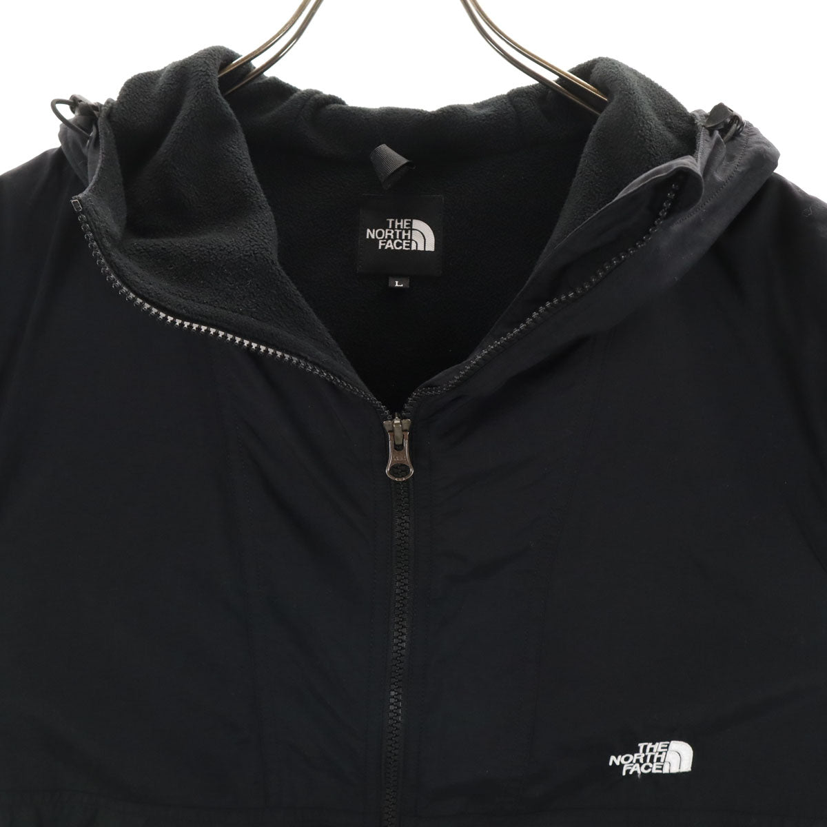 THE NORTH FACE ザノースフェイス コンパクト ノマド ナイロンジャケット L ブラック アウトドア NP72330 メンズ