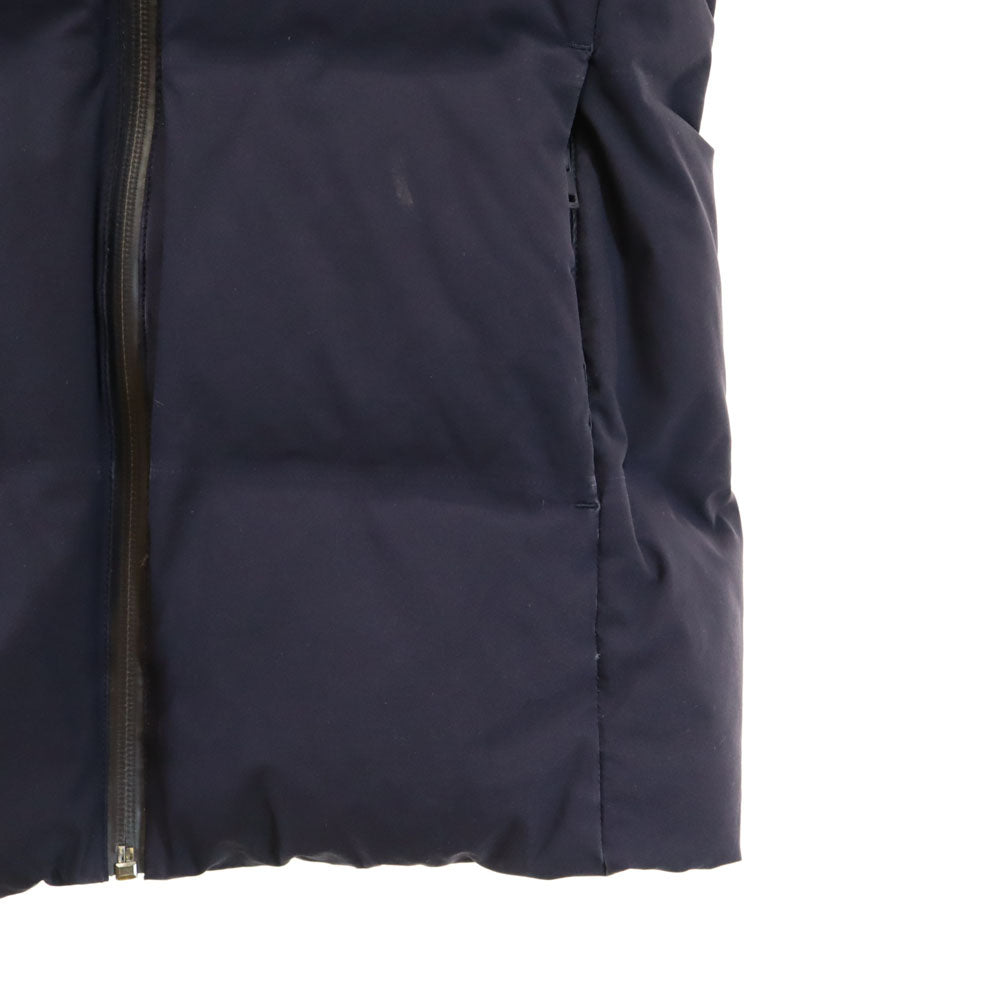 UNIQLO ユニクロ シームレス ダウンジャケット M ネイビー レディース