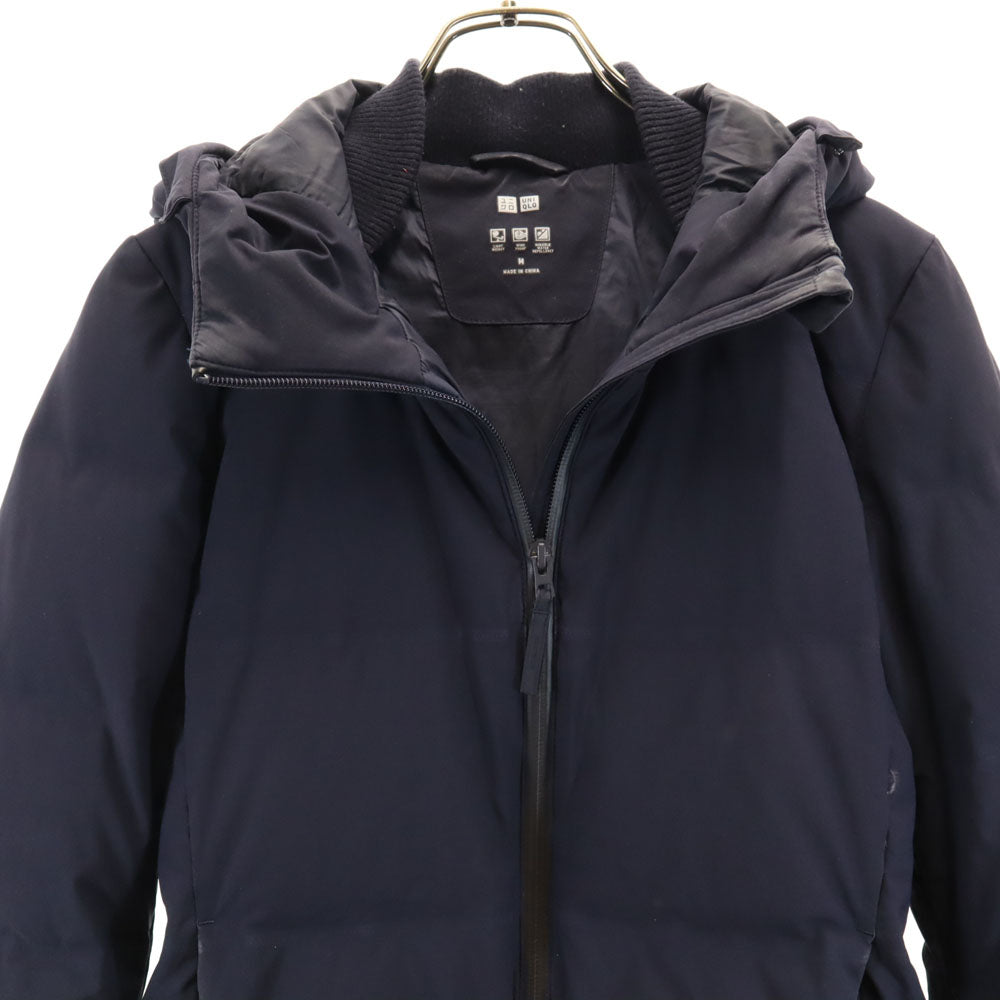 UNIQLO ユニクロ シームレス ダウンジャケット M ネイビー レディース