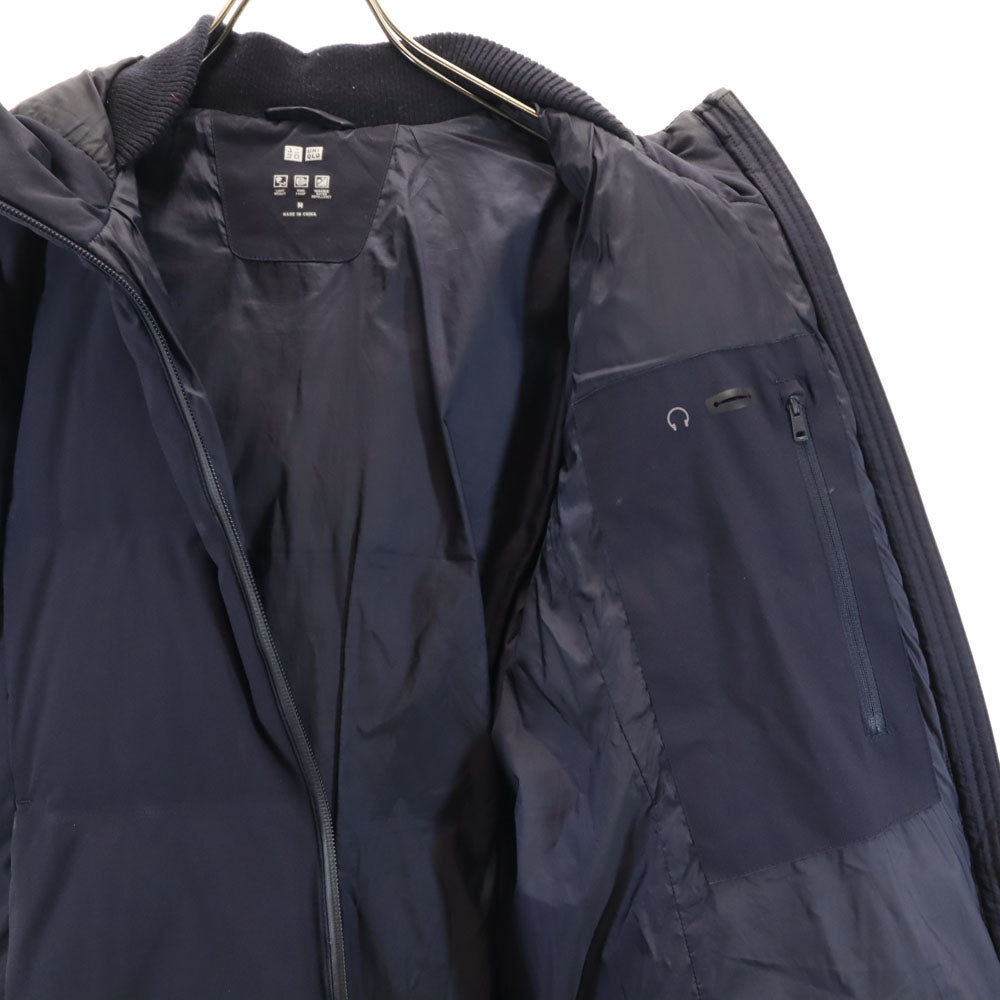 UNIQLO ユニクロ シームレス ダウンジャケット M ネイビー レディース