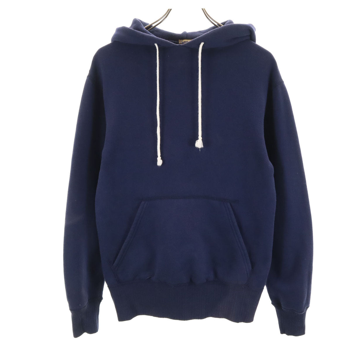 Pherrow's フェローズ 日本製 長袖 スウェットパーカー S ネイビー 裏起毛 メンズ