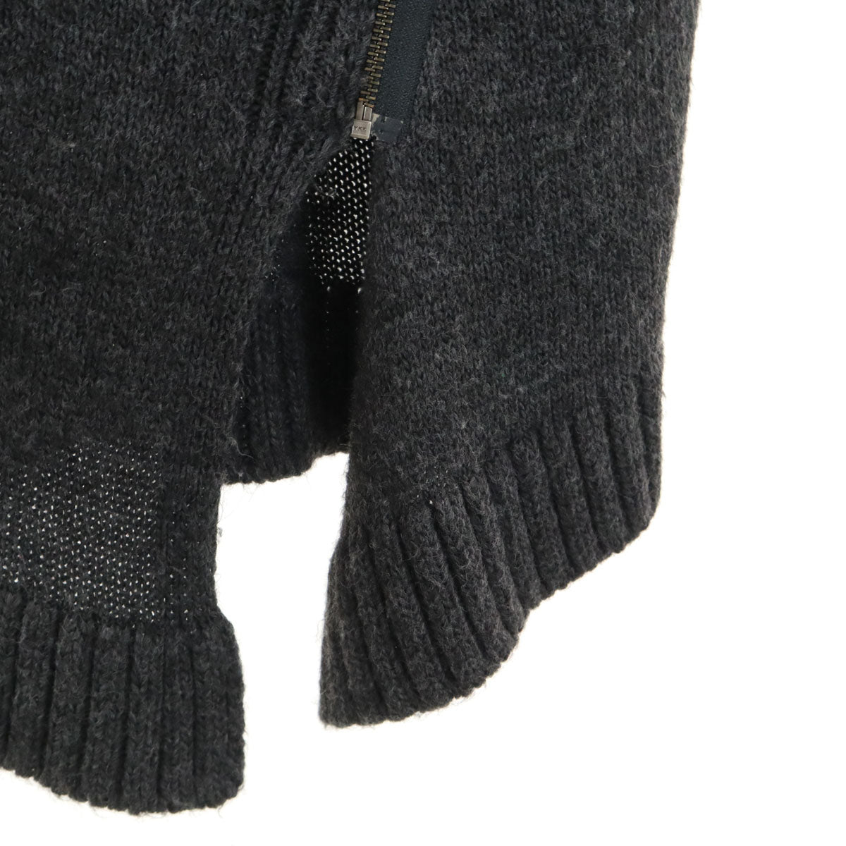 DIESEL ディーゼル イタリア製 長袖 ニット カーディガン S グレー レディース