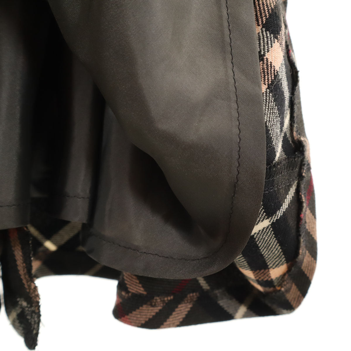 BURBERRY BLUE LABEL バーバリーブルーレーベル 日本製 ノースリーブ ワンピース 38 ブラウン 三陽商会 レディース