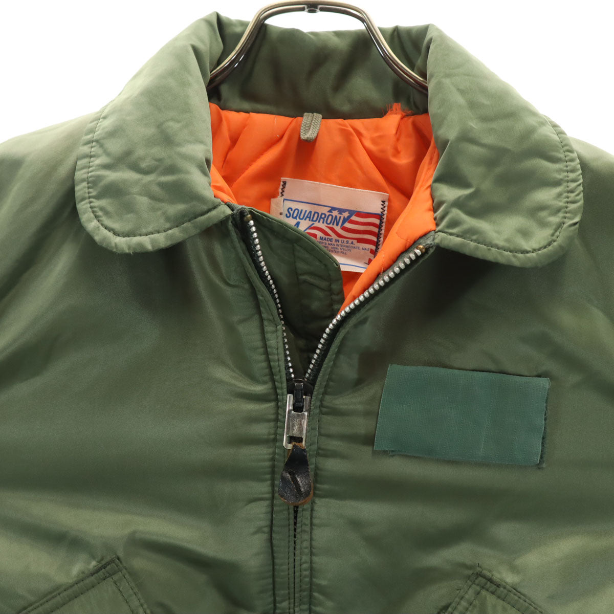 SQUADRON スクアドロン USA製 CWU45 民生品 フライトジャケット M カーキ メンズ