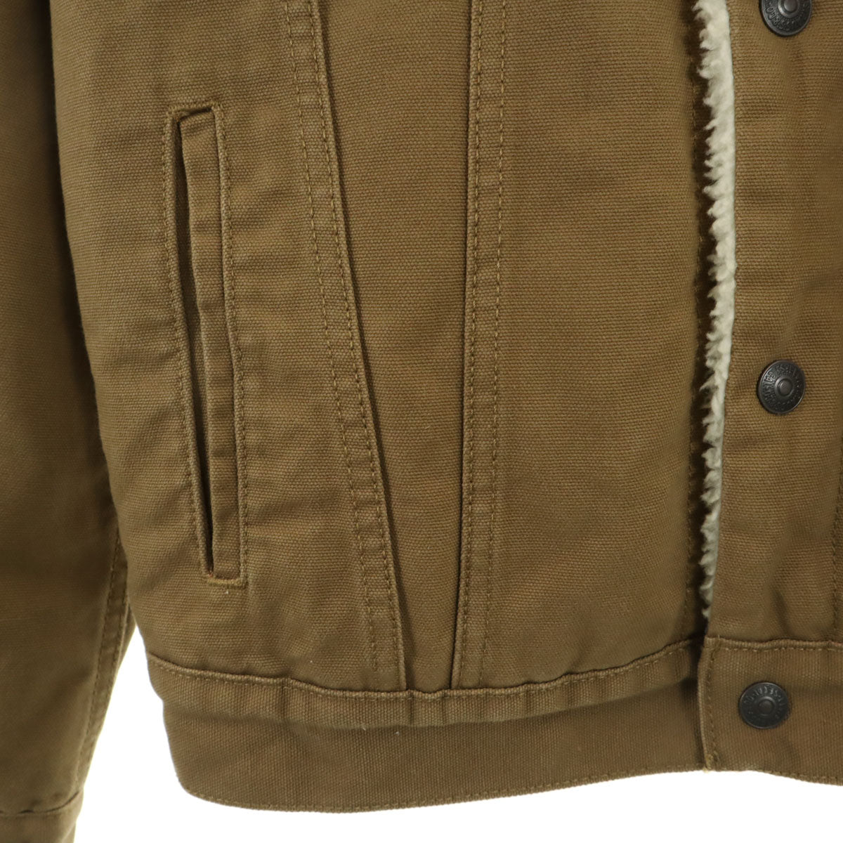 Levi's リーバイス ボア トラッカー ジャケット M ブラウン メンズ
