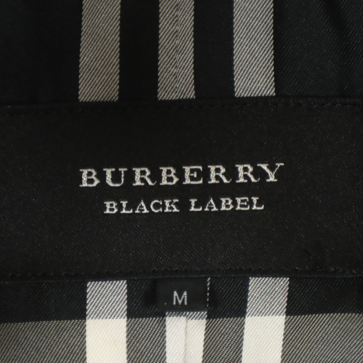 BURBERRY BLACK LABEL バーバリーブラックレーベル ダウンジャケット M ブラック 三陽商会 レディース