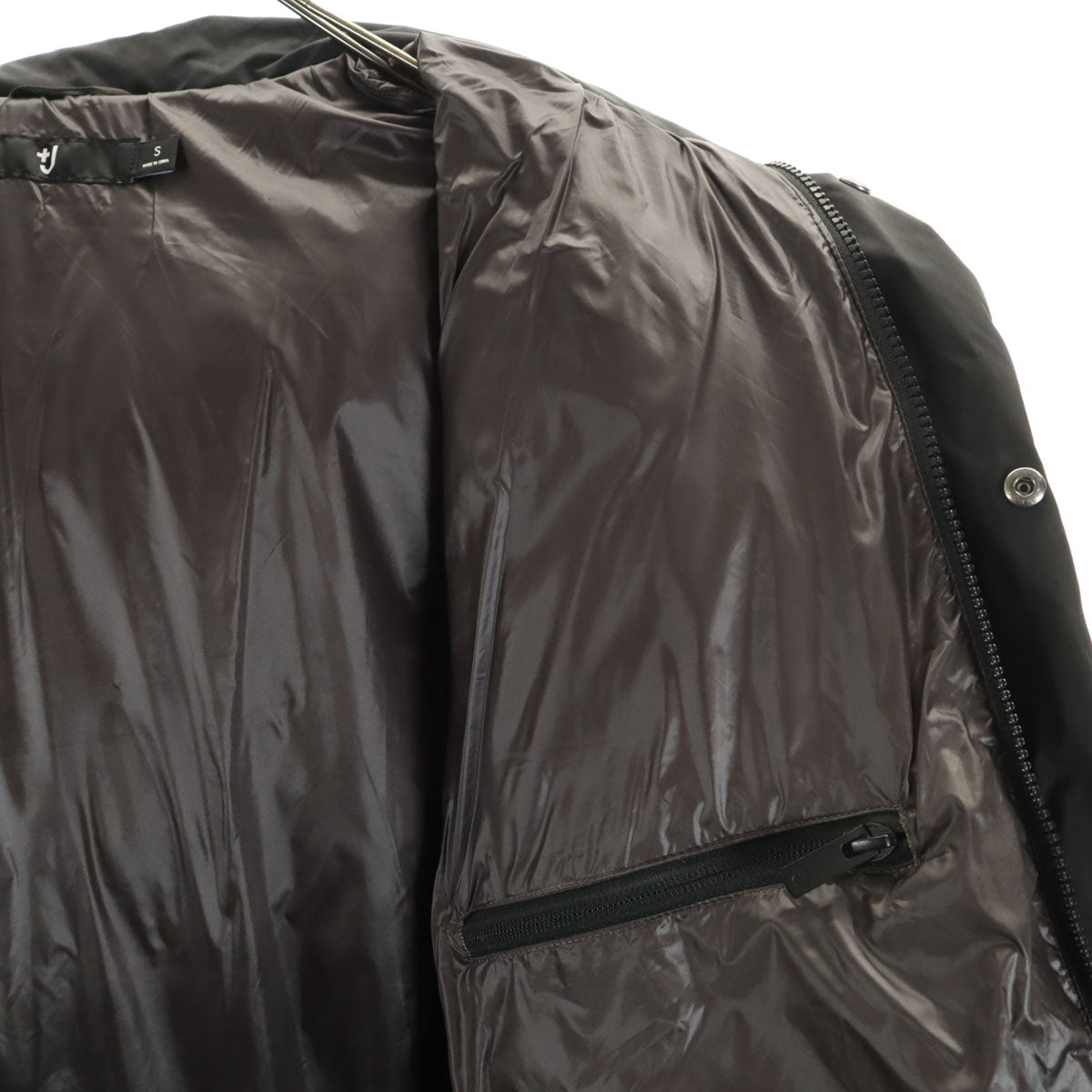 UNIQLO +J ユニクロ プラスジェイ オーバーサイズ ダウンパーカー S ブラック ジル・サンダー メンズ