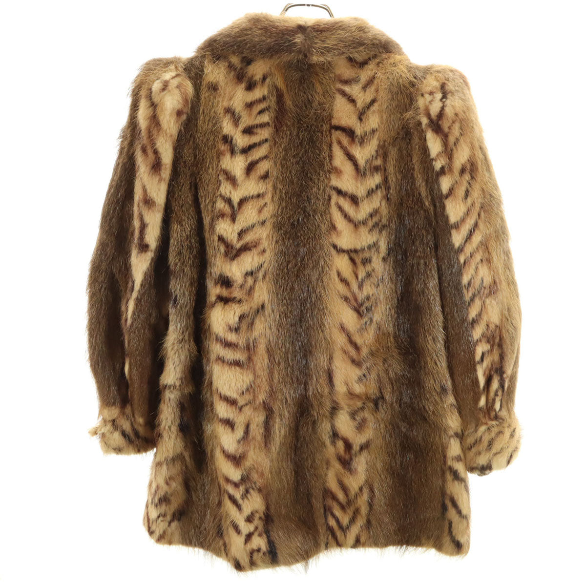 CASA LOPEZ 毛皮コート ブラウン レディース