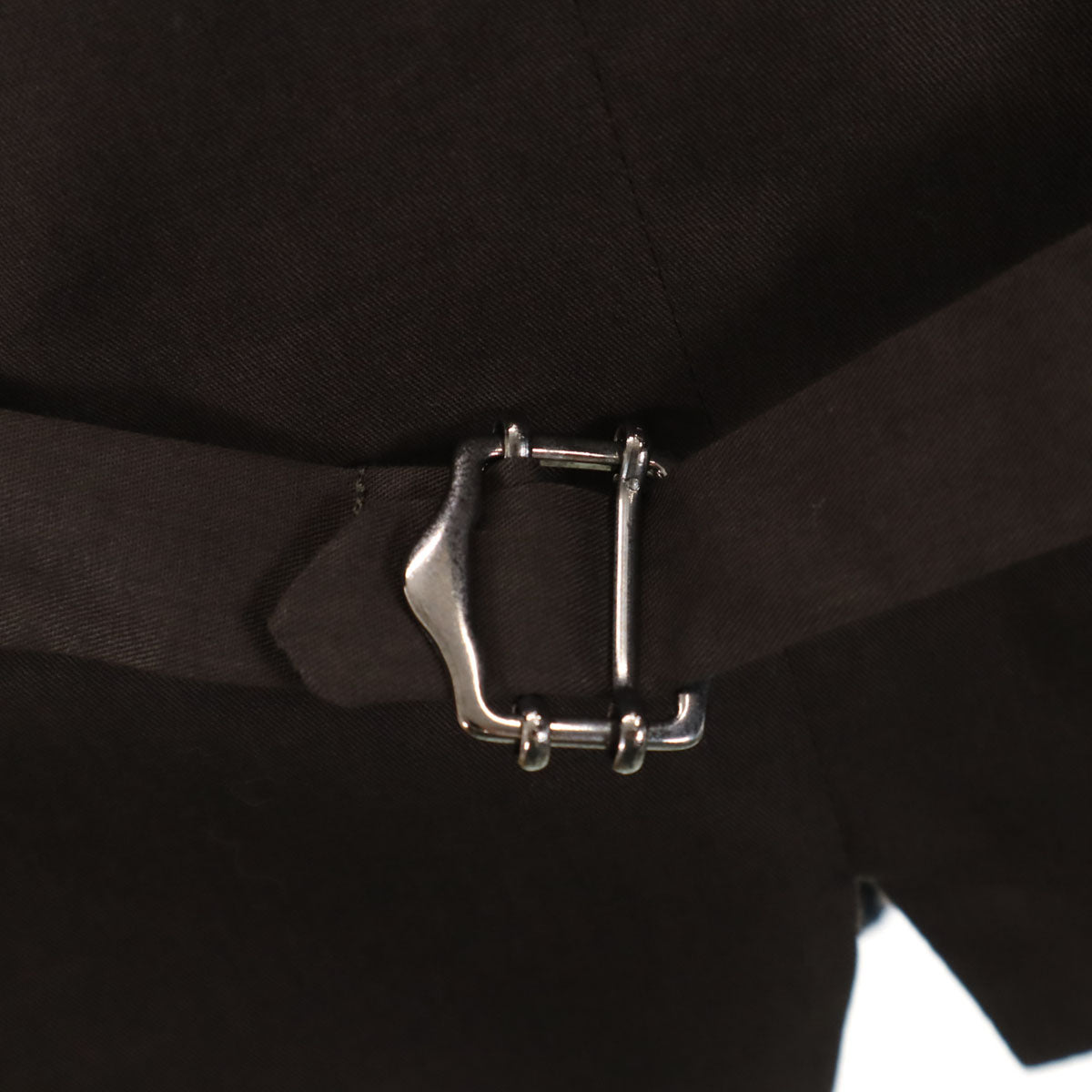 美品 LARDINI ラルディーニ イタリア製 ツイード切替 ジレベスト 44 ブラウン メンズ