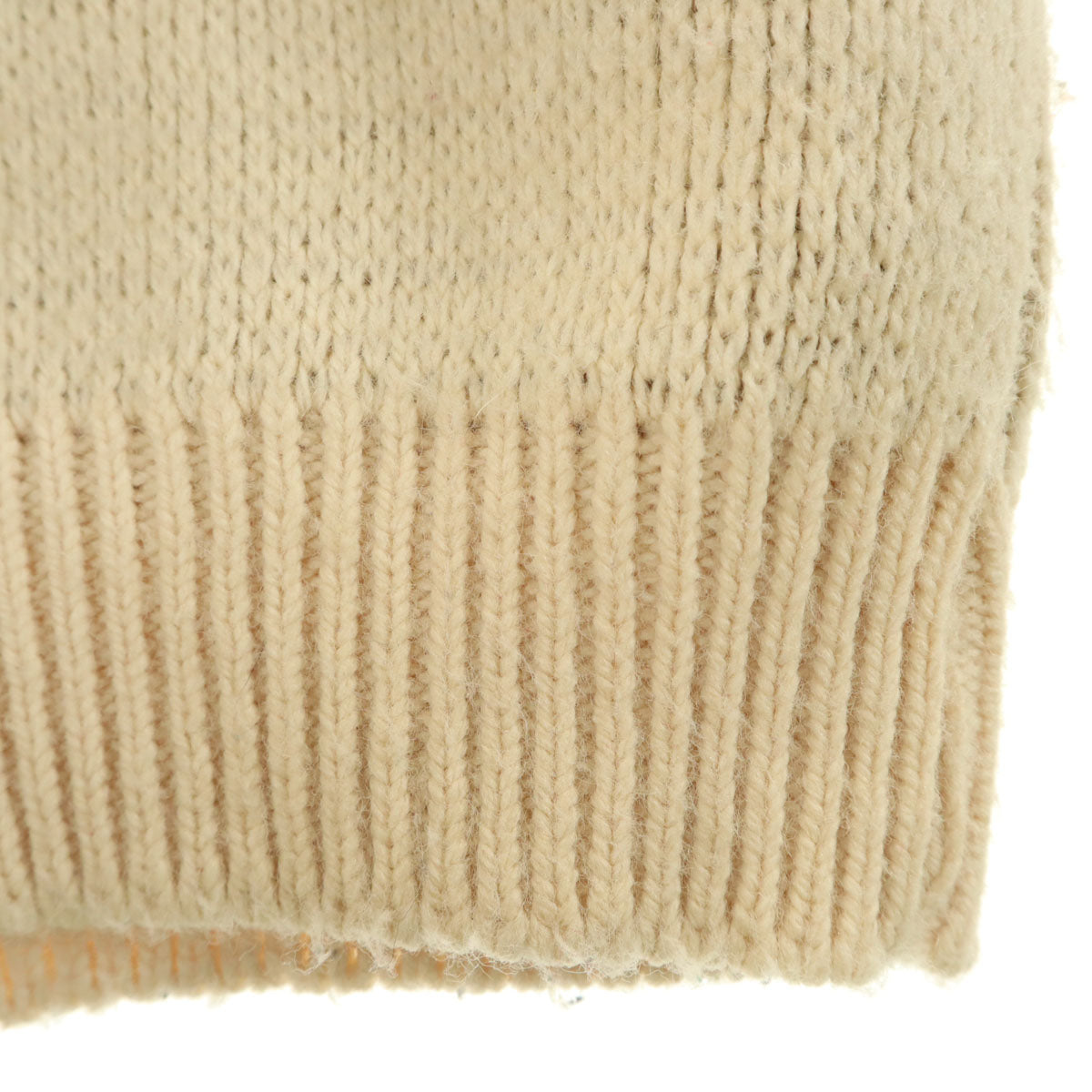 JCPenney ジェイシーペニー 80s ヴィンテージ ネイティブ柄 長袖 セーター S ベージュ ニット メンズ