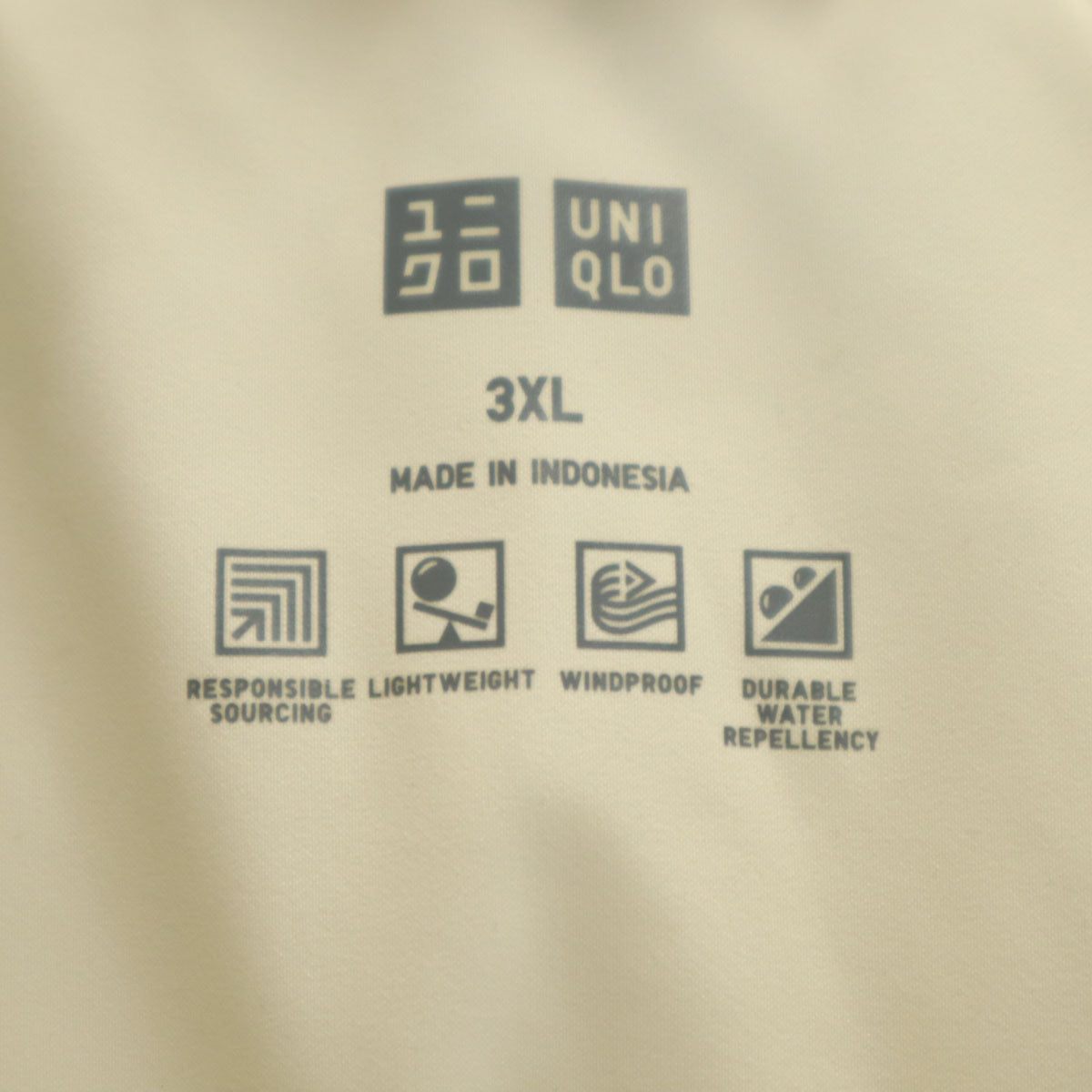 UNIQLO ユニクロ シームレス ダウンパーカー 3XL ベージュ ビッグサイズ レディース