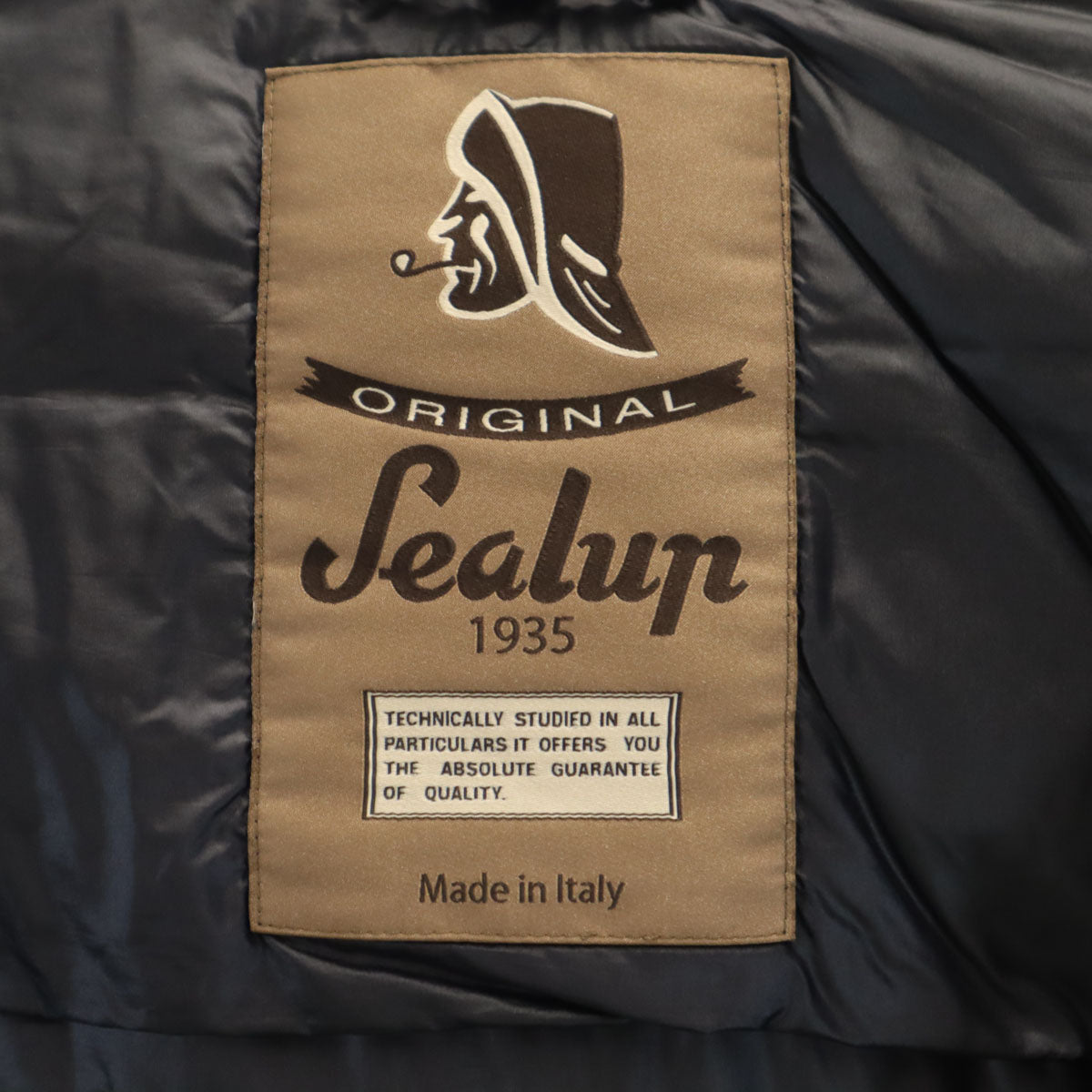 Sealup シーラップ イタリア製 ダウンジャケット 48 ブラック メンズ