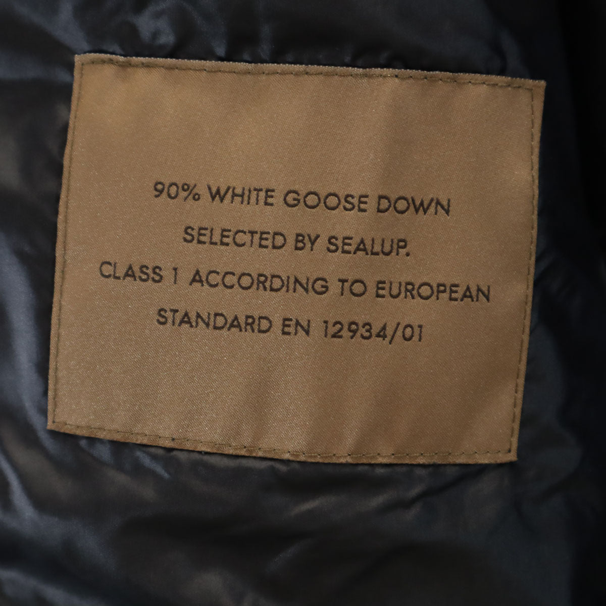 Sealup シーラップ イタリア製 ダウンジャケット 48 ブラック メンズ