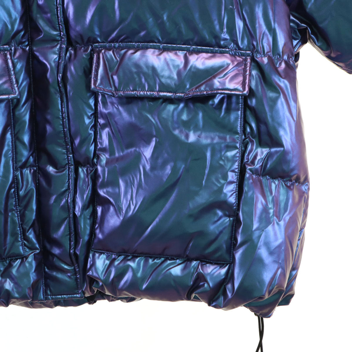 GAP ギャップ ダウンジャケット L メタルパープル レディース