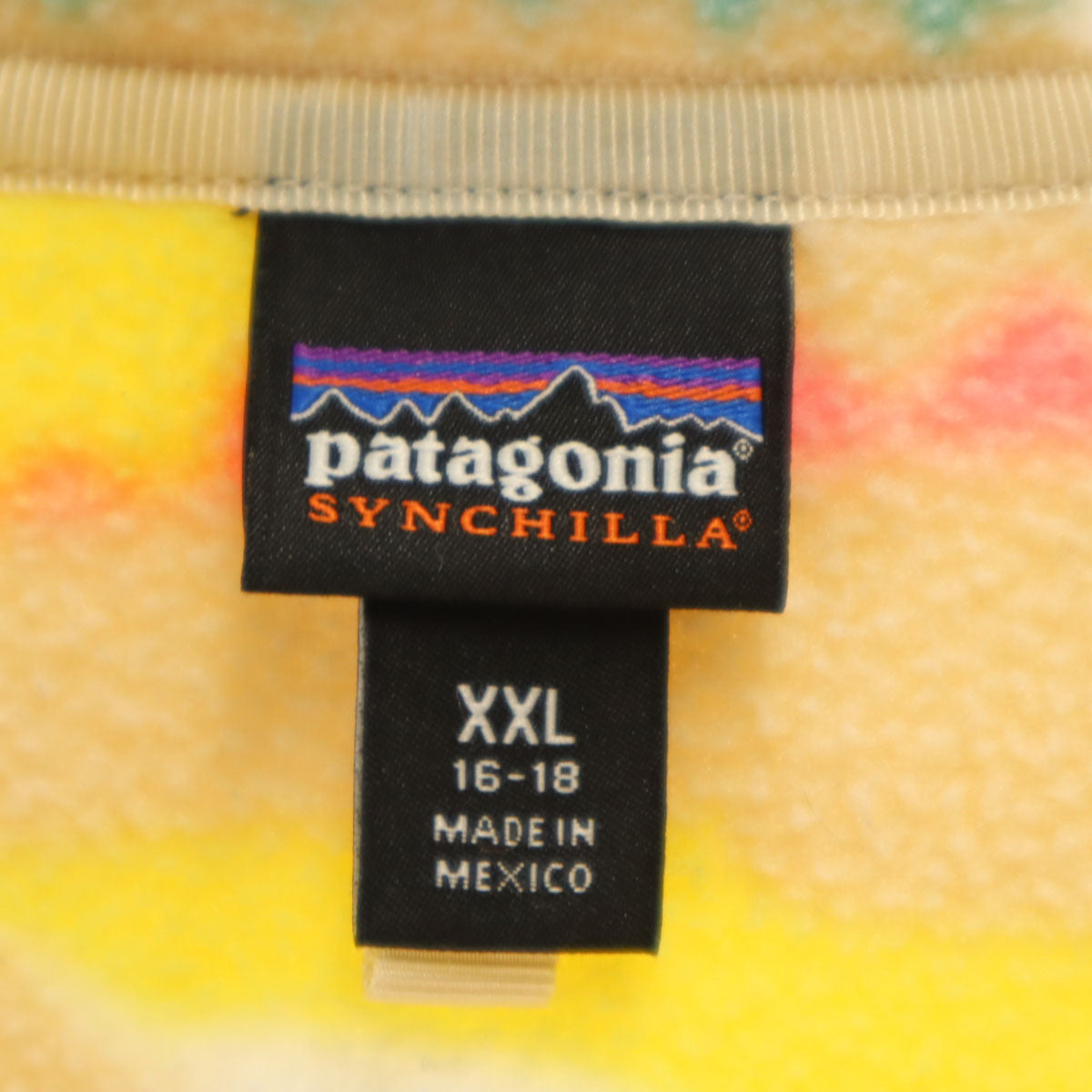 patagonia パタゴニア ハーフスナップ フリースジャケット XXL ベージュ系 プルオーバー アウトドア STY65545SP16 キッズ