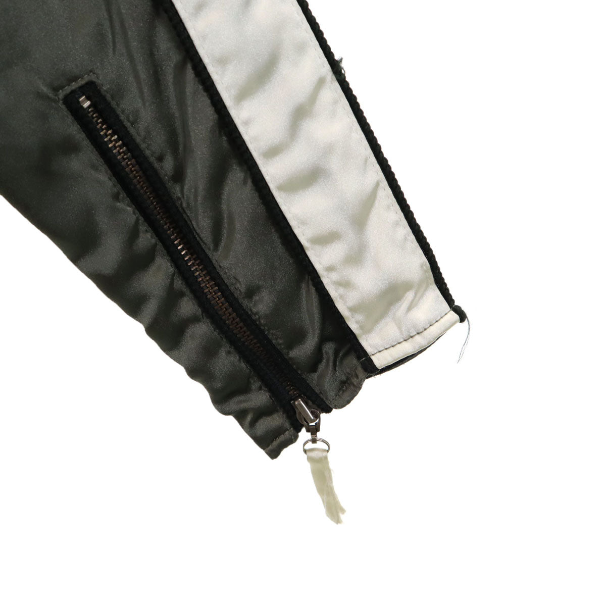 AVIREX アヴィレックス バック 刺繍 ブルゾン M グレー系 メンズ