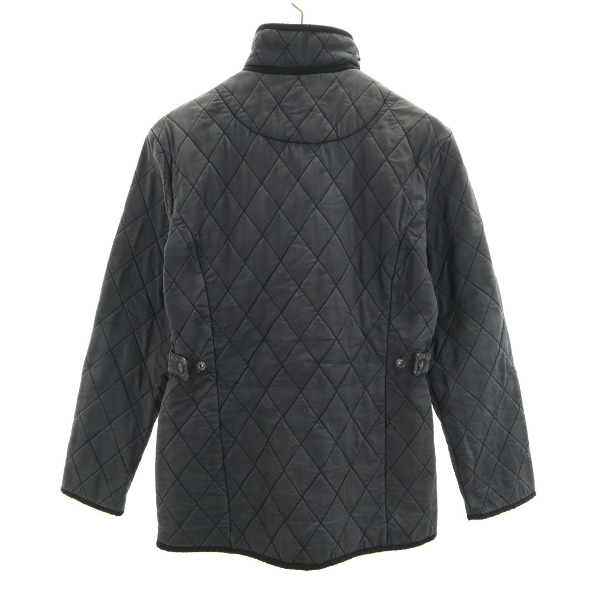 Barbour バブアー ライナー キルティングジャケット 8 チャコールグレー SOFT DURACOTTON POLARQUILT レディース