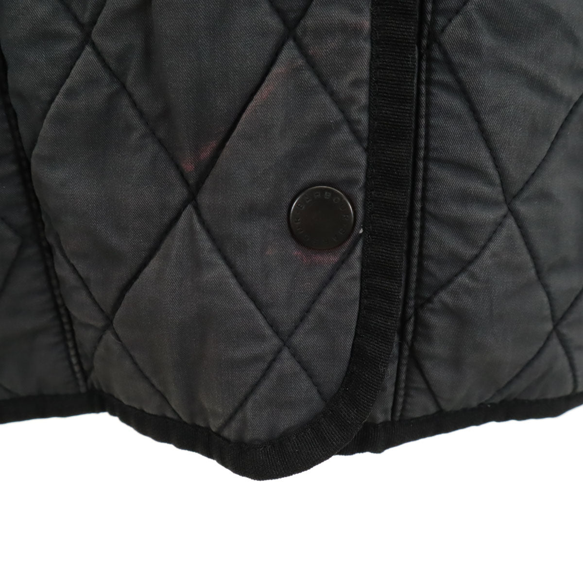 Barbour バブアー ライナー キルティングジャケット 8 チャコールグレー SOFT DURACOTTON POLARQUILT レディース