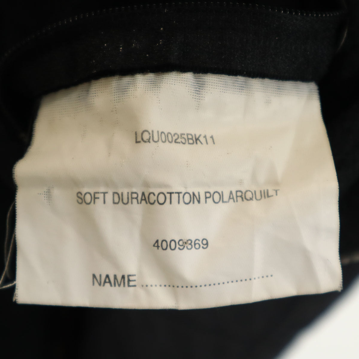 Barbour バブアー ライナー キルティングジャケット 8 チャコールグレー SOFT DURACOTTON POLARQUILT レディース