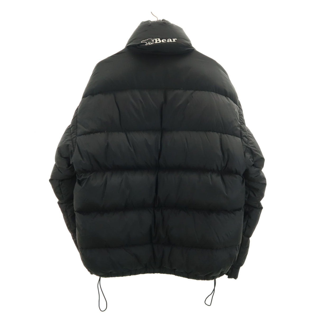 Bear ベアー ダウンジャケット S ブラック リバーシブル メンズ