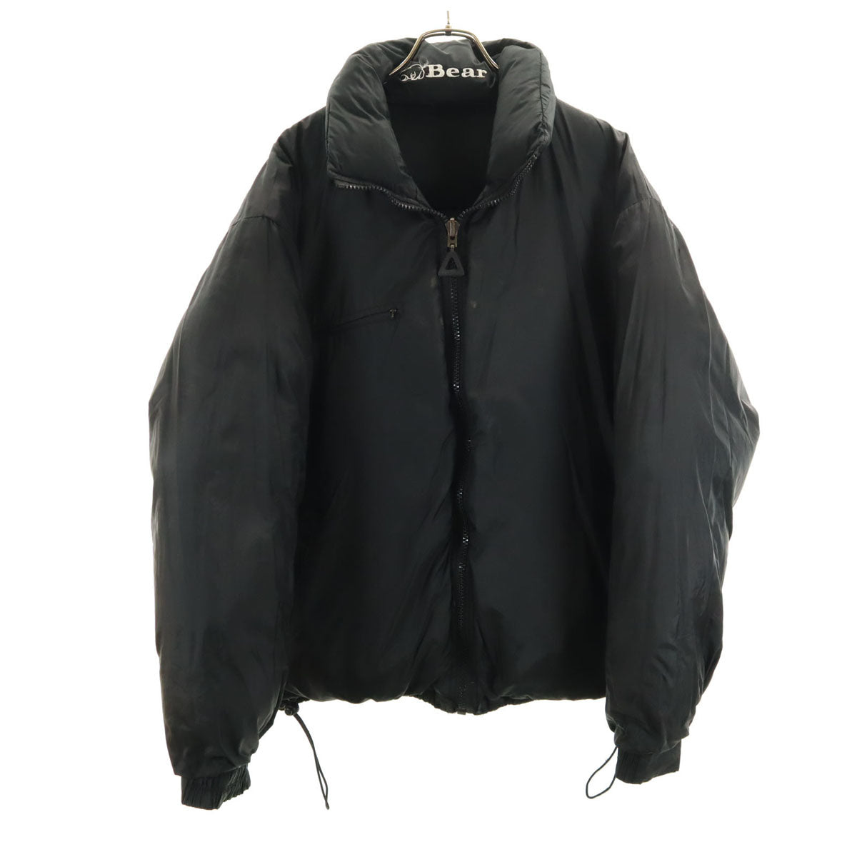 Bear ベアー ダウンジャケット S ブラック リバーシブル メンズ