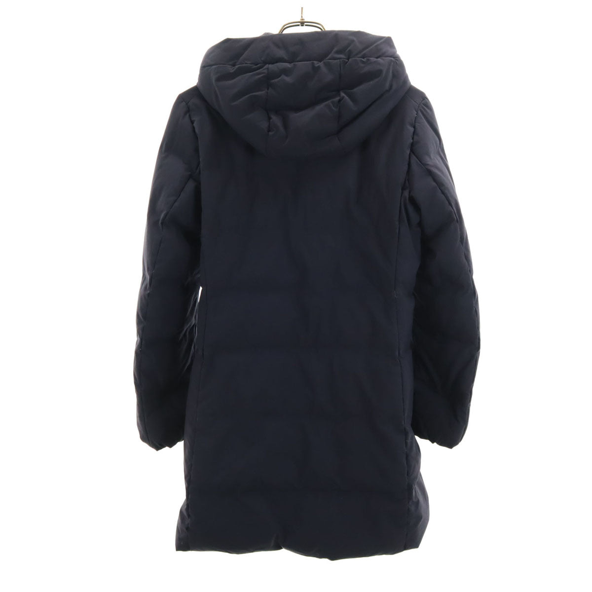 UNIQLO ユニクロ シームレス ダウンコート S ネイビー レディース