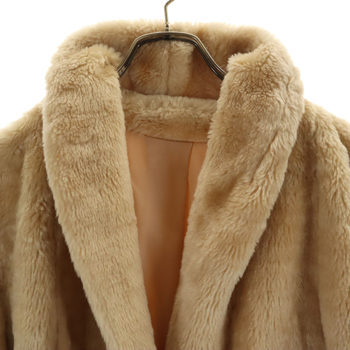 80s USA製 ヴィンテージ コート 16 ベージュ レディース