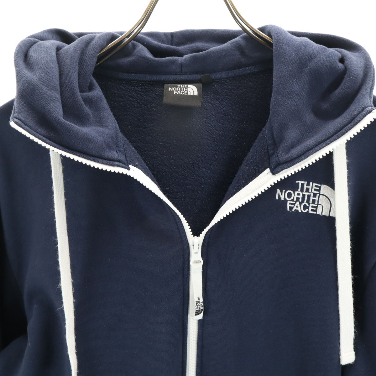 THE NORTH FACE ノースフェイス スウェットパーカー 上下 セットアップ S ネイビー 裏起毛 アウトドア NT11930 NB81940 メンズ