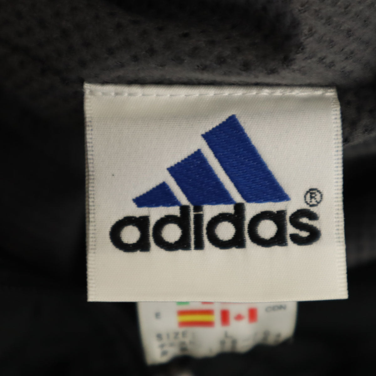 未使用 adidas アディダス トレーニング ウインドブレーカー 上下 セットアップ L ブラック タグ付き メンズ