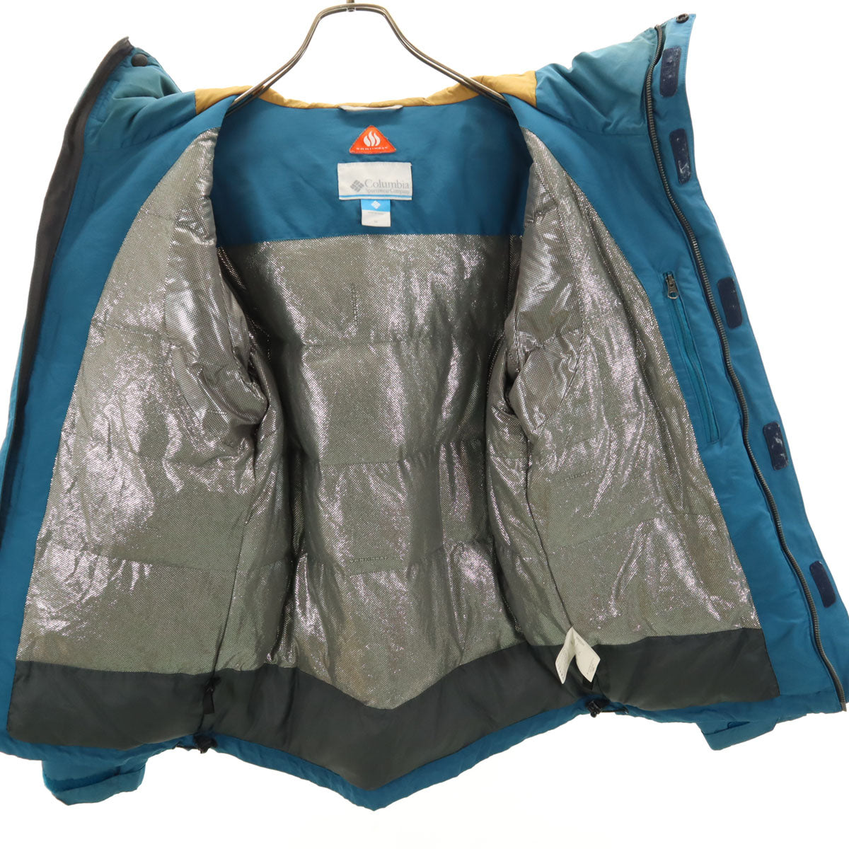 Columbia コロンビア ダウンジャケット M ブルー アウトドア メンズ