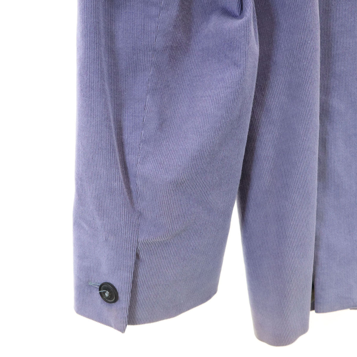 A.P.C. アーペーセー フランス製 コーデュロイ テーラードジャケット 上下 セットアップ S/32 パープル系 ボタンフライ メンズ