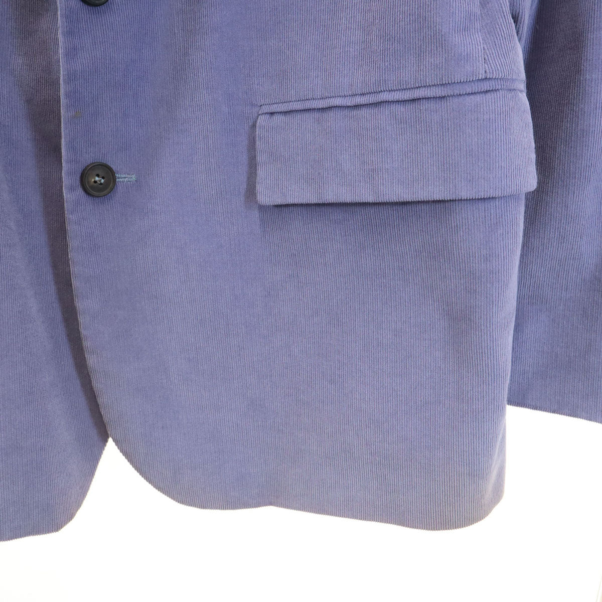 A.P.C. アーペーセー フランス製 コーデュロイ テーラードジャケット 上下 セットアップ S/32 パープル系 ボタンフライ メンズ