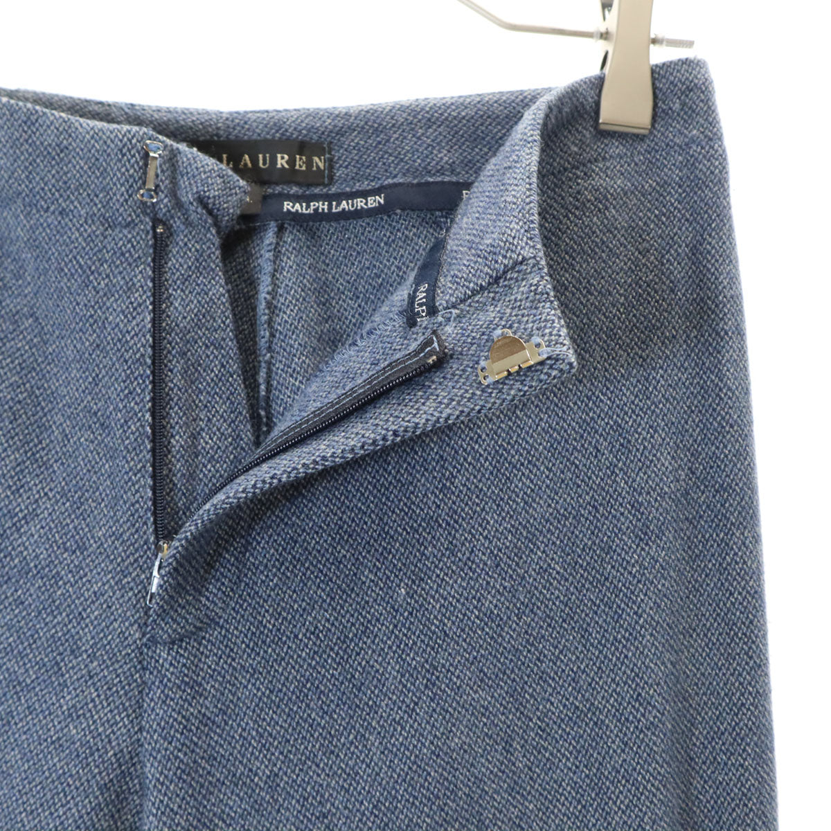 RALPH LAUREN ラルフローレン USA製 パンツスーツ 上下 セットアップ 4/2 ネイビー系 3点セット レディース