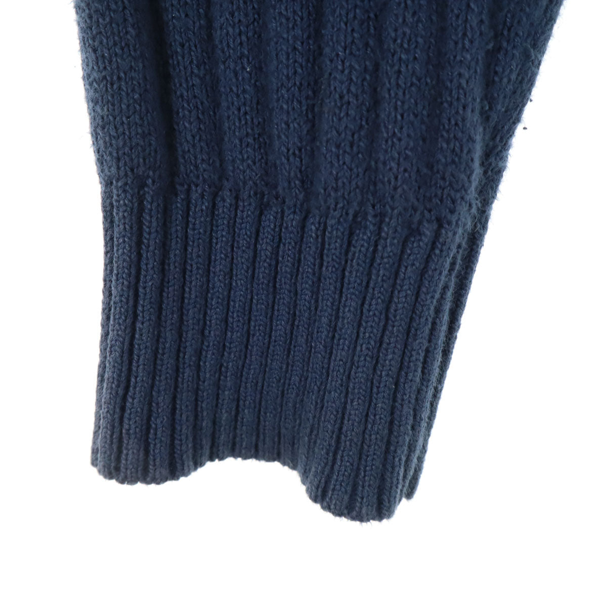 YVES SAINT LAURENT イヴサンローラン 90s 日本製 シルクブレンド オールド 長袖 セーター LA ブルー ニット メンズ