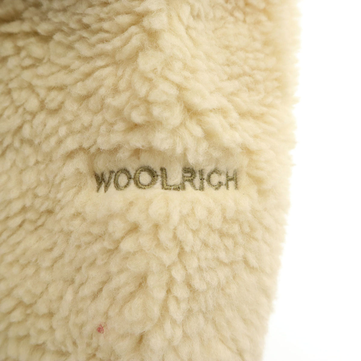 WOOLRICH ウールリッチ フリースジャケット WS アイボリー系 レディース