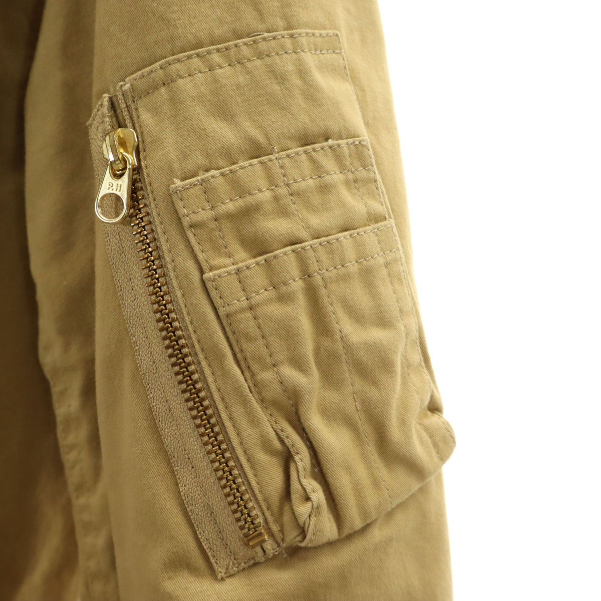 PINK HOUSE ピンクハウス 日本製 ブルゾン ベージュ 薄中綿入り レディース