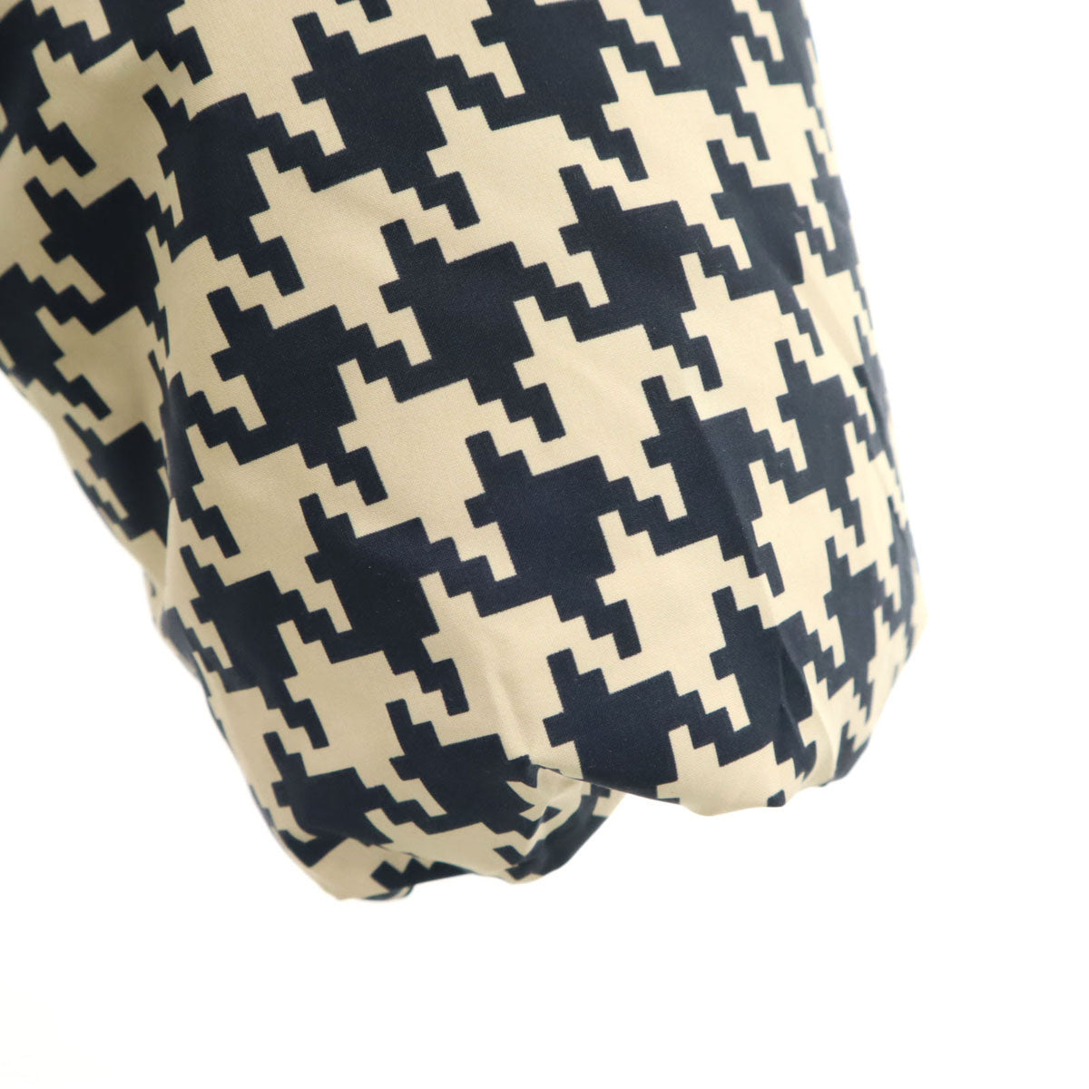 DRESSCAMP ドレスキャンプ DUVETICA デュベティカ コラボ 千鳥柄 ダウンジャケット 38 ベージュ系 レディース